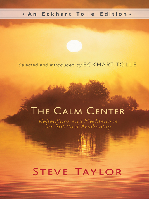 Title details for The Calm Center by Steve Taylor - Wait list